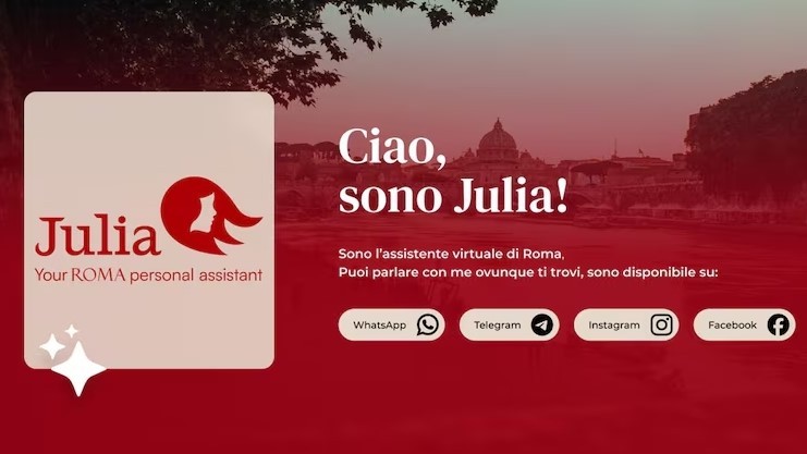 Ha llegado “Julia”, la nueva asistente virtual de Roma Capital para los peregrinos del Jubileo