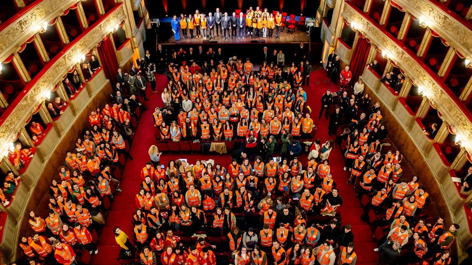 Over 600 young people serving as Civilian Volunteers for the Jubilee